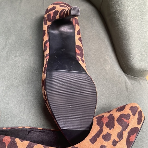 Platform Leopard Heels H&M Divided Size 9 - Picture 5 of 5